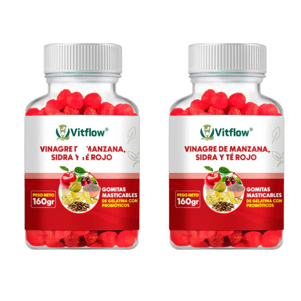Gomitas de Vinagre de Manzana + Entrega Gratis + Solo pagas al recibir ¡Solo por hoy!